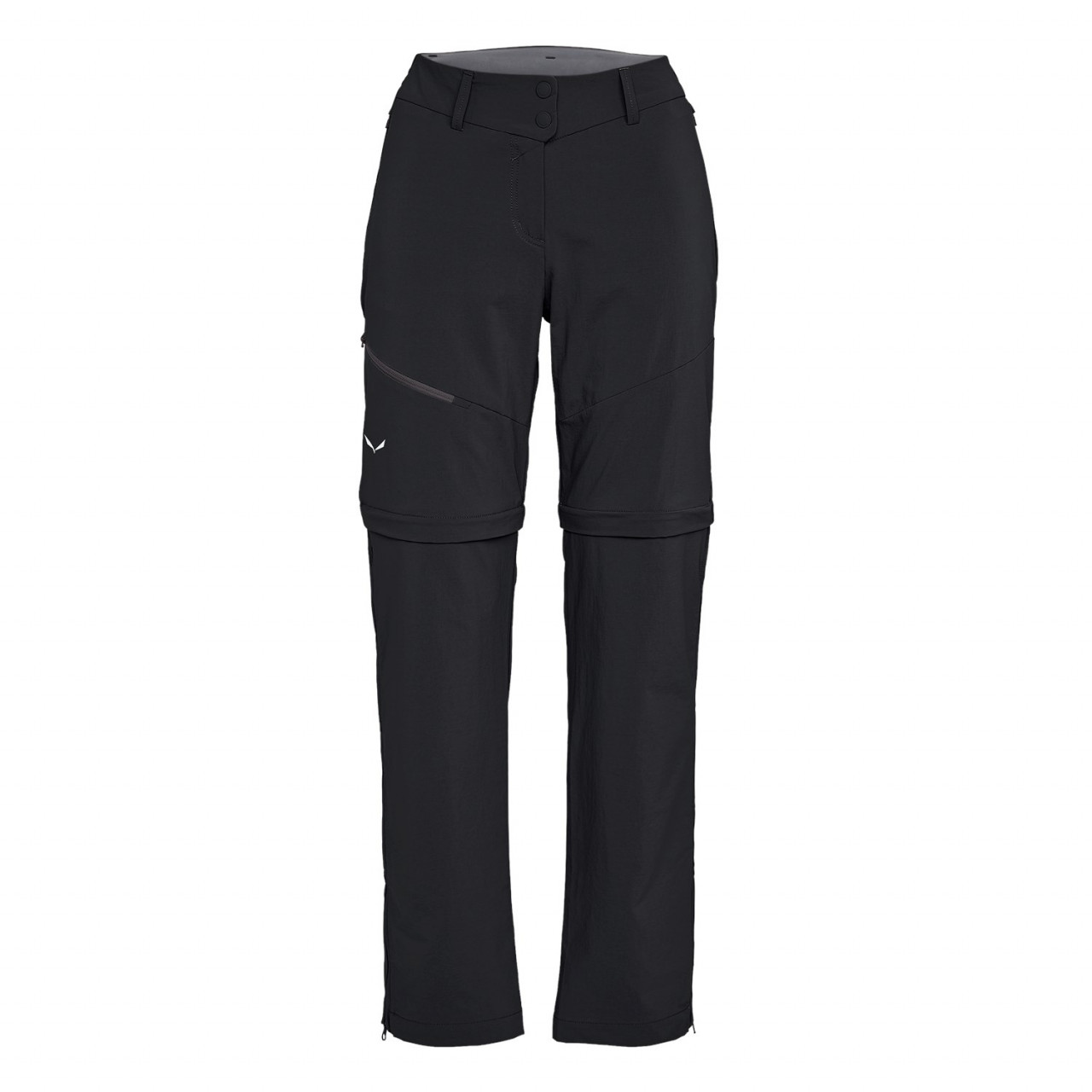 Salewa Puez 2 Durastretch Zip-Off Bayan Pantolon Siyah Türkiye 102865UJY